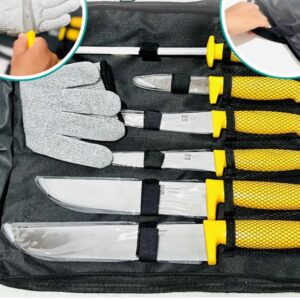 حقيبة سكاكين 6في1