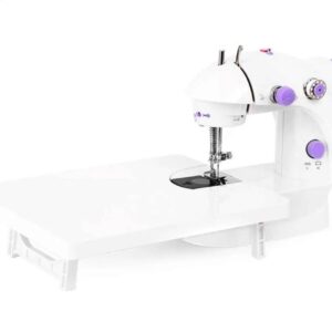 آلة الخياطة المحمولة (مع الطاولة)