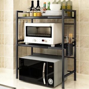 support micro ondes 2 etages