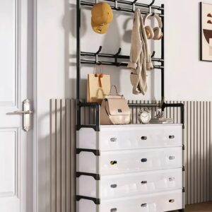 منظم أحذية وملابس متعدد الاستخدامات ( 5 رفوف)