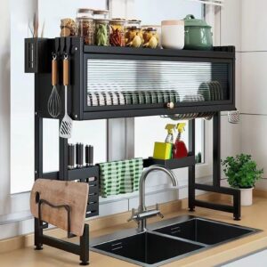 مجفف الأواني فوق الحوض